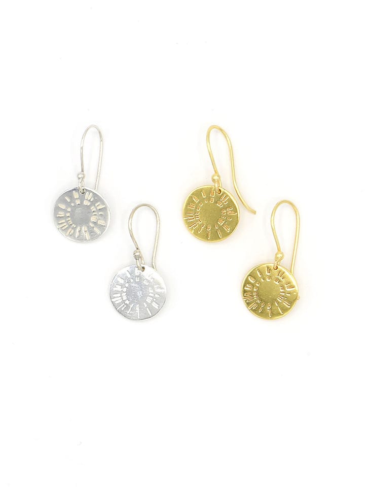 Burst Charm Dangle Earrings